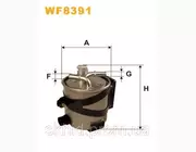 Фильтр топливный Renault Megane II (Рено Меган 2) 1.5/2/0 dCi (с датчком воды) WIX 7701067123